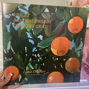 Lana Del Rey violent bend backwards over the grass poetry vinyl
